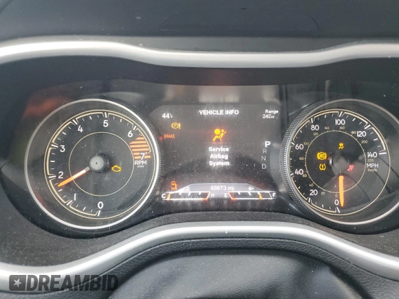 2018 Jeep Cherokee Trailhawk with VIN 1C4PJMBB5JD535384, listed as a Copart auction lot 51041775 with 89,873 mi miles and Salvage Title. Bid and sale history available at carsss.com. Image 9.