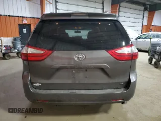 2016 Toyota Sienna LE AAS with VIN 5TDKK3DC9GS710529, listed as a Copart auction lot 79188124 with 84,470 mi miles and Clean Title. Bid and sale history available at DreamBid. Image 6.