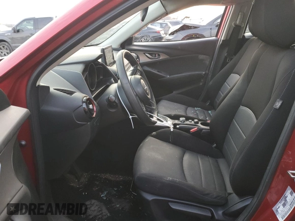 2018 Mazda CX-3 Sport with VIN JM1DKDB7XJ0313152, listed as a Copart auction lot 84892764 with 42,727 mi miles and Salvage Title. Bid and sale history available at carsss.com. Image 7.