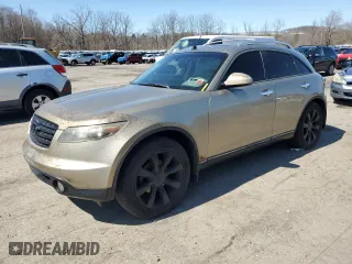 2005 Infiniti FX35 with VIN JNRAS08W15X203761, listed as a Copart auction lot 51369915 with 149,513 mi miles and Clean Title. Bid and sale history available at carsss.com. Image 1.