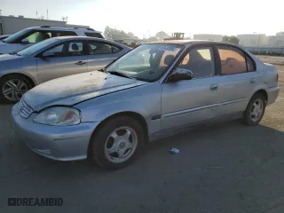 2000 Honda Civic VP with VIN 2HGEJ6612YH563761, listed as a Copart auction lot 83430994 with 170,515 mi miles and Salvage Title. Bid and sale history available at carsss.com. Image 1.