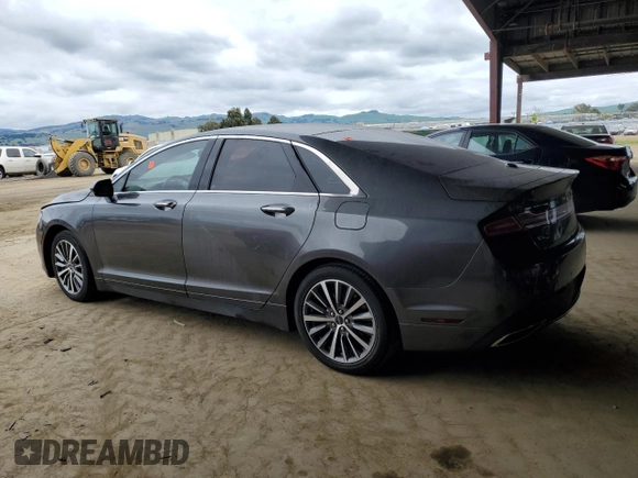 2017 Lincoln MKZ Hybrid Premiere with VIN 3LN6L5KU9HR632100, listed as a Copart auction lot 53521575 with Not provided miles and Non repairable. Bid and sale history available at DreamBid. Image 2.