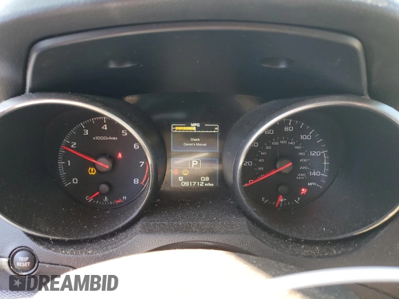 2016 Subaru Legacy 2.5i with VIN 4S3BNBA6XG3019902, listed as a Copart auction lot 77393064 with 91,712 mi miles and Salvage title. Bid and sale history available at DreamBid. Image 9.
