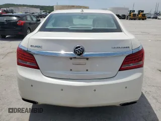 2014 Buick LaCrosse Premium I with VIN 1G4GD5G30EF255277, listed as a Copart auction lot 57251345 with 134,500 mi miles and Salvage title. Bid and sale history available at DreamBid. Image 6.