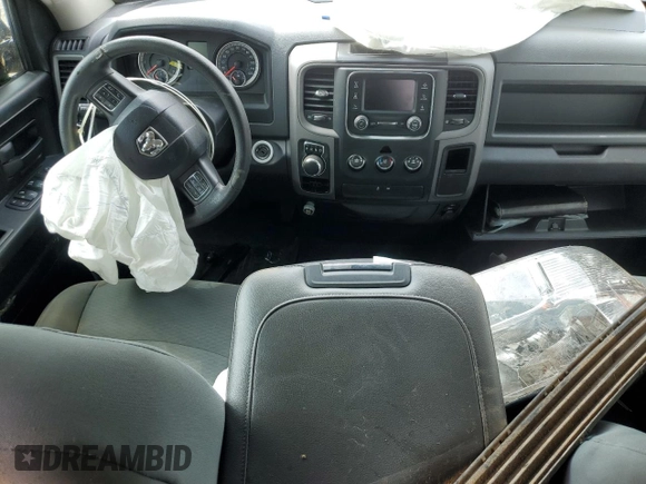 2017 Ram 1500 Express with VIN 1C6RR6FT3HS866090, listed as a Copart auction lot 65961474 with 91,814 mi miles and Salvage title. Bid and sale history available at DreamBid. Image 8.