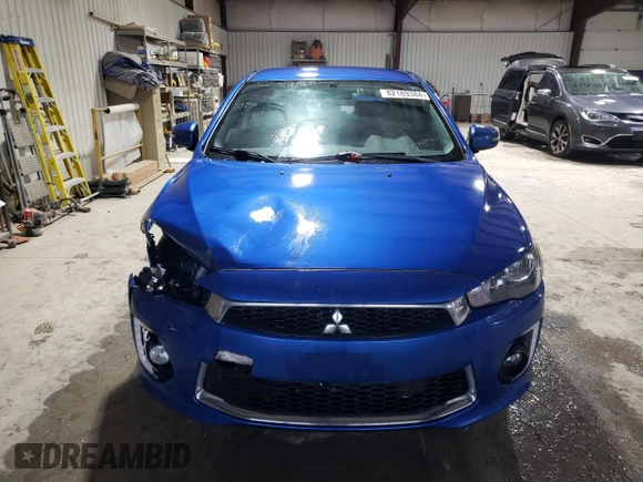 2017 Mitsubishi Lancer ES with VIN JA32V2FW1HU000514, listed as a Copart auction lot 82189384 with 111,642 mi miles and Salvage Title. Bid and sale history available at carsss.com. Image 5.
