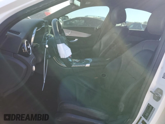 2018 Mercedes-Benz C 300 with VIN 55SWF4JB2JU273443, listed as a Copart auction lot 43762185 with 69,137 mi miles and Salvage Title. Bid and sale history available at DreamBid. Image 7.