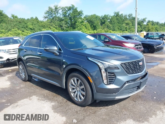 2021 Cadillac XT4 FWD Premium Luxury with VIN 1GYFZCR42MF007617, listed as a IAAI auction lot 42437974 with 126,071 mi miles and . Bid and sale history available at DreamBid. Image 1.