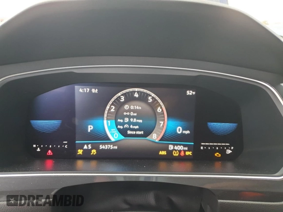 2022 Volkswagen Tiguan SE R-Line Black z VIN 3VV8B7AX7NM103911, wystawiony jako Copart lot #52364135 z przebiegiem 54 375 mil mil oraz Szkoda całkowita • Salvage title. Historia ofert i sprzedaży dostępna na DreamBid. Obrazek 9.