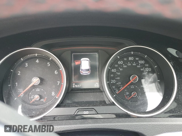 2018 Volkswagen Golf GTI S with VIN 3VW547AU5JM275962, listed as a Copart auction lot 56423314 with 67,837 mi miles and Salvage Title. Bid and sale history available at carsss.com. Image 9.