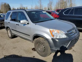 2005 Honda CR-V EX with VIN JHLRD78845C039021, listed as a Copart auction lot 47299675 with 138,037 mi miles and Salvage Title. Bid and sale history available at carsss.com. Image 4.