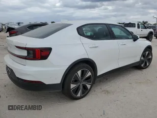 2024 Polestar 2 with VIN YSMFD3KA6RL223083, listed as a Copart auction lot 77087314 with 0 mi miles and Salvage Title. Bid and sale history available at carsss.com. Image 3.
