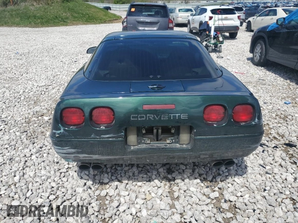 1994 Chevrolet Corvette with VIN 1G1YY22P9R5104819, listed as a Copart auction lot 55630535 with 75,430 mi miles and Salvage title. Bid and sale history available at DreamBid. Image 6.