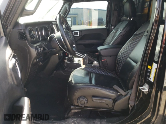 2022 Jeep Wrangler Unlimited Sahara with VIN 1C4JJXP60NW172991, listed as a Copart auction lot 54272305 with 54,361 mi miles and Salvage title. Bid and sale history available at DreamBid. Image 7.