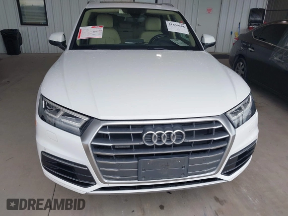 2018 Audi Q5 Premium Plus z VIN WA1BNAFY4J2034388, wystawiony jako IAAI lot #41839388 z przebiegiem 70 936 mil mil oraz . Historia ofert i sprzedaży dostępna na DreamBid. Obrazek 13.