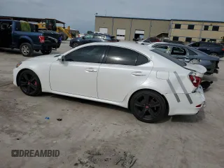 2012 Lexus IS 250 with VIN JTHBF5C25C5183791, listed as a Copart auction lot 54915085 with 170,381 mi miles and Salvage Title. Bid and sale history available at DreamBid. Image 2.