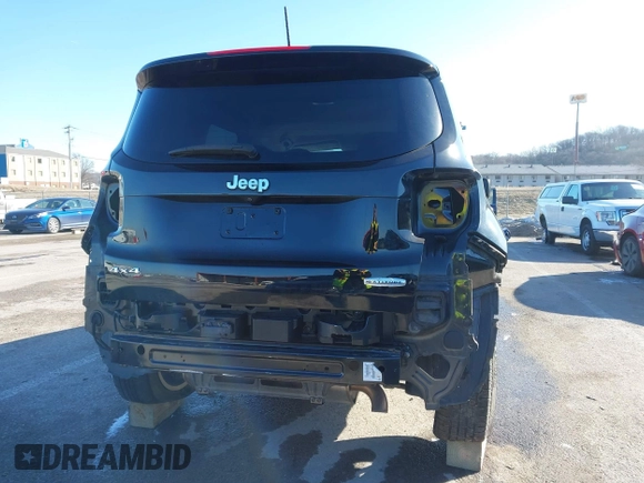 2016 Jeep Renegade Latitude with VIN ZACCJBBT5GPD91230, listed as a IAAI auction lot 41432869 with 101,437 mi miles and . Bid and sale history available at DreamBid. Image 6.