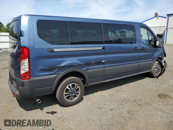 2023 Ford Transit Passenger XL z VIN 1FBAX2Y82PKB60115, wystawiony jako Copart lot #64655134 z przebiegiem 18 253 mil mil oraz Szkoda całkowita • Salvage title. Historia ofert i sprzedaży dostępna na DreamBid. Obrazek 3.