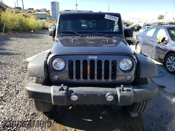 2018 Jeep Wrangler JK Unlimited Sport S with VIN 1C4HJWDG6JL931130, listed as a Copart auction lot 71254354 with 104,230 mi miles and Salvage Title. Bid and sale history available at carsss.com. Image 5.