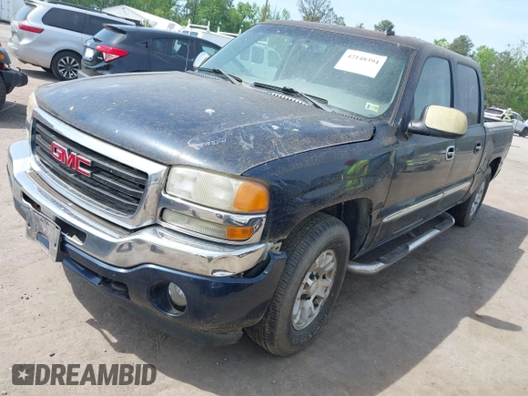 2006 GMC Sierra 1500 SLT with VIN 2GTEK13T461218774, listed as a IAAI auction lot 42148394 with 213,055 mi miles and . Bid and sale history available at carsss.com. Image 2.