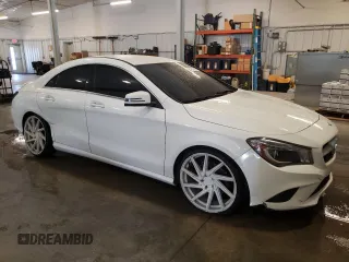 2015 Mercedes-Benz CLA 250 with VIN WDDSJ4GB5FN189122, listed as a Copart auction lot 57647115 with 118,038 mi miles and Salvage title. Bid and sale history available at DreamBid. Image 4.