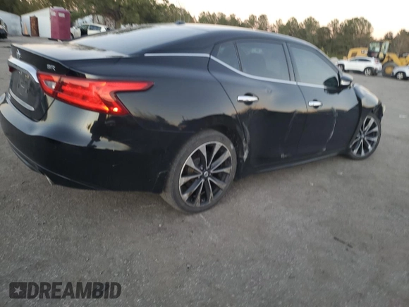 2016 Nissan Maxima SV with VIN 1N4AA6AP7GC413032, listed as a Copart auction lot 84396534 with 91,495 mi miles and Salvage title. Bid and sale history available at DreamBid. Image 3.