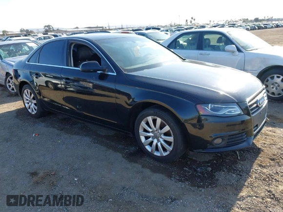 2012 Audi A4 2.0T Premium with VIN WAUAFAFL7CN020017, listed as a IAAI auction lot 41992384 with 152,399 mi miles. Bid and sale history available at carsss.com. Image 1.