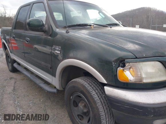 2002 Ford F-150 XLT with VIN 1FTRW08642KD38345, listed as a IAAI auction lot 41461370 with 1 mi miles. Bid and sale history available at carsss.com. Image 6.