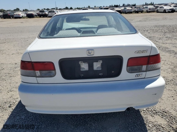 1999 Honda Civic DX with VIN 1HGEJ6224XL099100, listed as a Copart auction lot 66877254 with 161,239 mi miles and Clean Title. Bid and sale history available at carsss.com. Image 6.