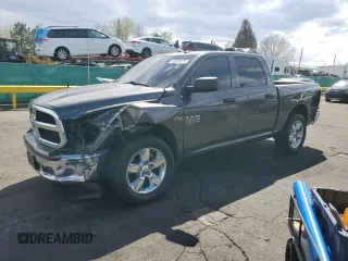 2019 Ram 1500 Tradesman with VIN 3C6RR7KT9KG723302, listed as a Copart auction lot 53385875 with 72,636 mi miles and Salvage title. Bid and sale history available at DreamBid. Image 1.
