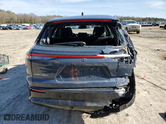 2025 Toyota Crown XLE z VIN JTDACAAJ1S3002589, wystawiony jako Copart lot #46674455 z przebiegiem 9 535 mil mil oraz Szkoda całkowita • Salvage title. Historia ofert i sprzedaży dostępna na DreamBid. Obrazek 6.