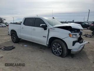 2022 Chevrolet Silverado 1500 LT with VIN 1GCUDDEDXNZ522260, listed as a Copart auction lot 88720695 with Not Provided miles and Salvage Title. Bid and sale history available at DreamBid. Image 4.