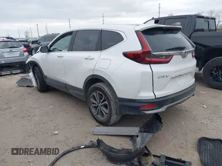 2021 Honda CR-V EX with VIN 5J6RW2H56MA004467, listed as a IAAI auction lot 41729020 with 39,732 mi miles. Bid and sale history available at carsss.com. Image 3.