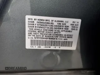 2015 Acura MDX Technology z VIN 5FRYD3H48FB006816, wystawiony jako Copart lot #48035935 z przebiegiem 104 315 mil mil oraz Szkoda całkowita • Salvage title. Historia ofert i sprzedaży dostępna na DreamBid. Obrazek 14.