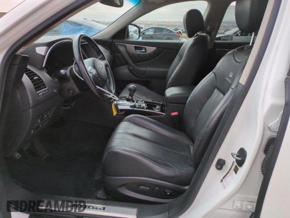 2014 Infiniti QX70 с VIN JN8CS1MW8EM410724, выставлен на аукционе Copart как лот 49899825 с пробегом 57 950 миль миль и Списание • Salvage title. История ставок и продаж доступна на DreamBid. Изображение 7.