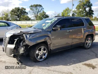 2012 GMC Terrain SLT-1 with VIN 2GKFLVEK6C6299504, listed as a Copart auction lot 72724184 with 164,690 mi miles and Salvage Title. Bid and sale history available at carsss.com. Image 1.