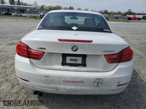 2014 BMW 4 Series 428i xDrive with VIN WBA3T1C58EPS98102, listed as a Copart auction lot 50937155 with 93,431 mi miles and Salvage Title. Bid and sale history available at carsss.com. Image 6.