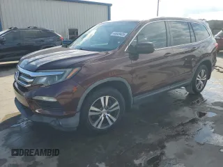 2016 Honda Pilot EX-L with VIN 5FNYF5H7XGB057625, listed as a Copart auction lot 44849425 with 161,941 mi miles and Salvage Title. Bid and sale history available at carsss.com. Image 1.
