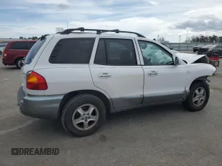 2003 Hyundai Santa Fe GLS with VIN KM8SC13D63U476427, listed as a Copart auction lot 46051555 with 174,337 mi miles and Salvage Title. Bid and sale history available at carsss.com. Image 3.