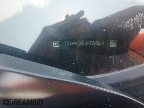 2021 Cadillac XT6 Premium Luxury with VIN 1GYKPDRS3MZ210314, listed as a Copart auction lot 58862595 with 41,307 mi miles and Salvage title. Bid and sale history available at DreamBid. Image 14.