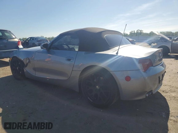 2007 BMW Z4 3.0si with VIN 4USBU53557LW92390, listed as a Copart auction lot 55604244 with 151,074 mi miles and Clean title. Bid and sale history available at DreamBid. Image 2.