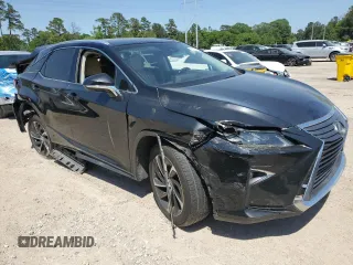 2017 Lexus RX with VIN 2T2ZZMCA6HC080006, listed as a Copart auction lot 52738015 with 96,033 mi miles and Salvage Title. Bid and sale history available at carsss.com. Image 4.