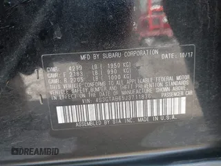 2018 Subaru Impreza Premium с VIN 4S3GTAB65J3711836, выставлен на аукционе IAAI как лот 42077781 с пробегом 99 224 миль миль и . История ставок и продаж доступна на DreamBid. Изображение 9.