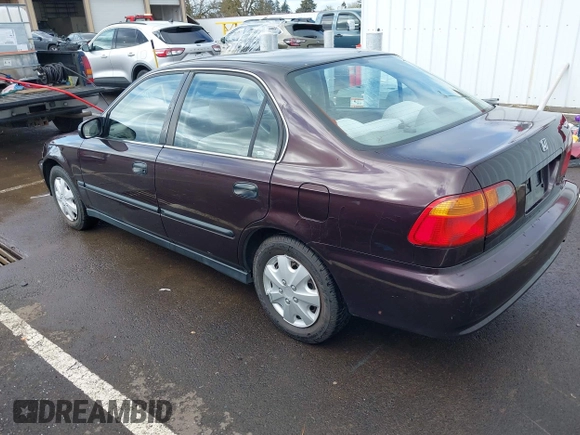 2000 Honda Civic LX with VIN 1HGEJ6676YL036362, listed as a IAAI auction lot 41912249 with 135,112 mi miles. Bid and sale history available at carsss.com. Image 3.