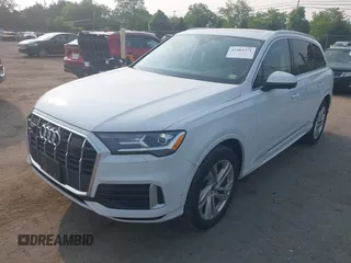2022 Audi Q7 Premium Plus with VIN WA1LJBF70ND014081, listed as a IAAI auction lot 42403771 with 20,073 mi miles and . Bid and sale history available at DreamBid. Image 17.