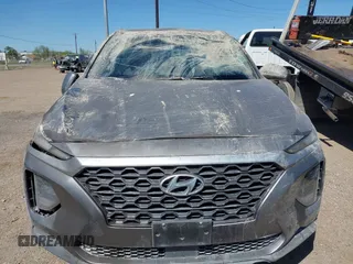 2019 Hyundai Santa Fe SEL with VIN 5NMS33AD0KH078624, listed as a IAAI auction lot 41747977 with 98,507 mi miles. Bid and sale history available at carsss.com. Image 12.