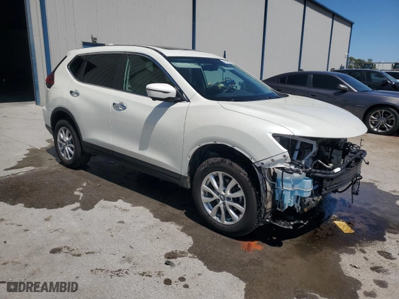 2018 Nissan Rogue S with VIN 5N1AT2MV2JC792614, listed as a Copart auction lot 53339565 with 135,142 mi miles and Salvage Title. Bid and sale history available at carsss.com. Image 4.