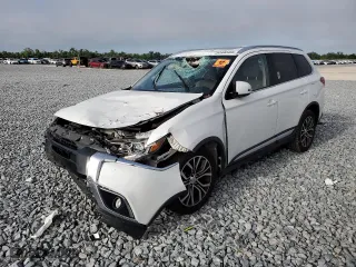 2017 Mitsubishi Outlander SE with VIN JA4AD3A35HZ024363, listed as a Copart auction lot 52432455 with 0 mi miles and Salvage Title. Bid and sale history available at carsss.com. Image 1.