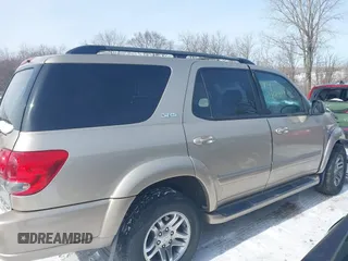 2006 Toyota Sequoia SR5 with VIN 5TDBT44A06S260270, listed as a IAAI auction lot 41610989 with 217,526 mi miles and . Bid and sale history available at DreamBid. Image 13.
