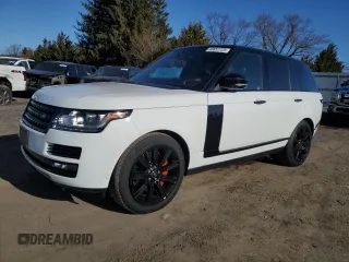 2017 Land Rover Range Rover z VIN SALGS2FE2HA322595, wystawiony jako Copart lot #48657725 z przebiegiem 123 587 mil mil oraz Czysty tytuł • Clean title. Historia ofert i sprzedaży dostępna na DreamBid. Obrazek 1.